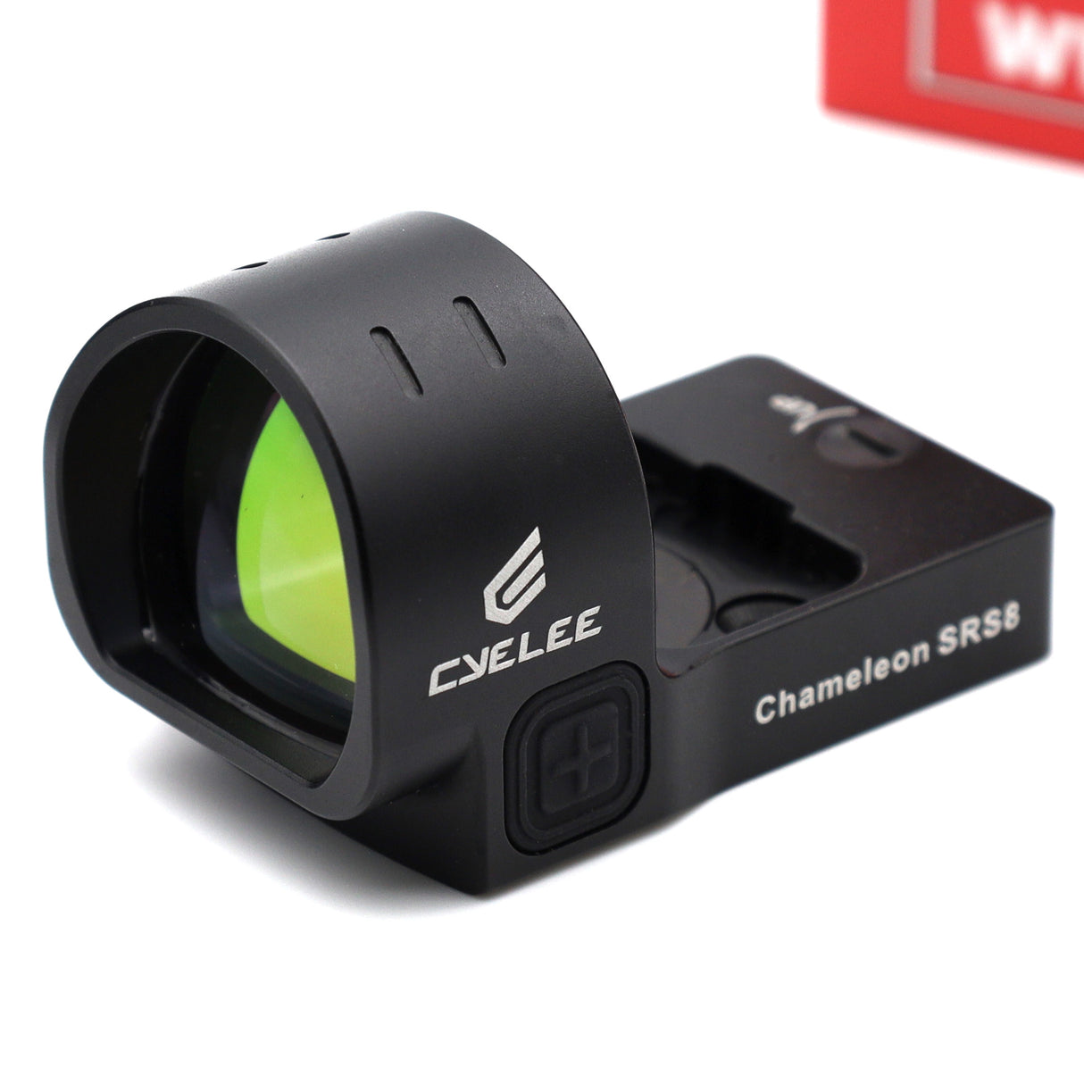 OPEN BOX - Cyelee Chameleon SRS8 w/ STIG-RS, Red 8 MOA Dot, For RMR/407C/507C Footprint