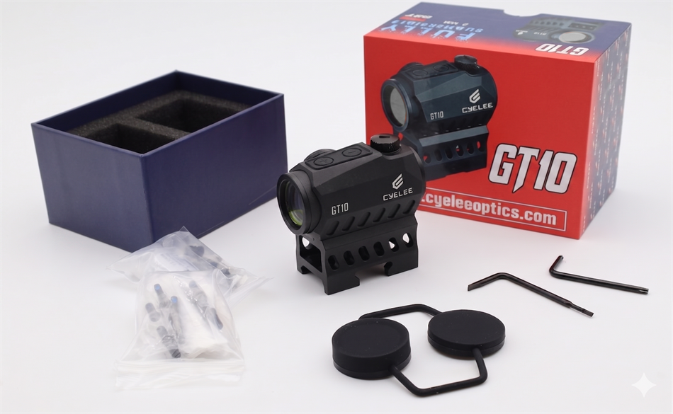 OPEN BOX - Cyelee GT10, Green 3 MOA Dot