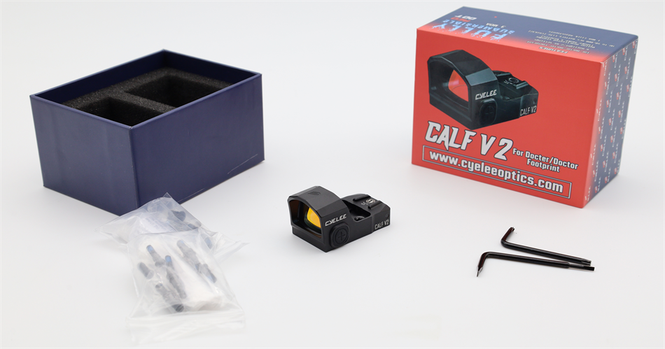 OPEN BOX - Cyelee Calf V2, Red 3 MOA Dot, For Doctor Footprint