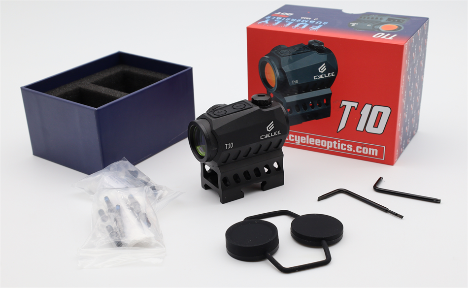 OPEN BOX - Cyelee T10, Red 2 MOA Dot